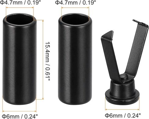 uxcell Shoelace Tips, Alloy Shoe Lace Ends Tips, Cylindrical Tip Replacement for Shoestring in Saudi Arabia