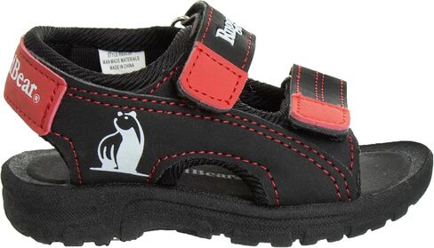 Rugged Bear Kids Boys Girls Open-Toe Outdoor Sport Water Sandals - beach pool slide adjustable strap shoes athletic summer (Toddler/Little Kid/Big Kid) in Saudi Arabia