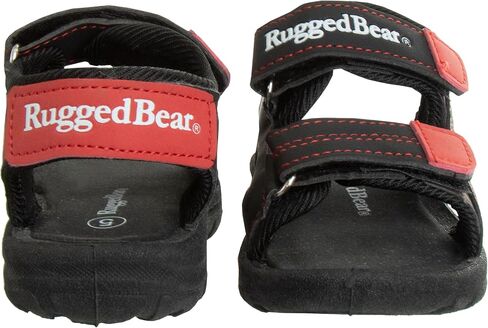 Rugged Bear Kids Boys Girls Open-Toe Outdoor Sport Water Sandals - beach pool slide adjustable strap shoes athletic summer (Toddler/Little Kid/Big Kid) in Saudi Arabia