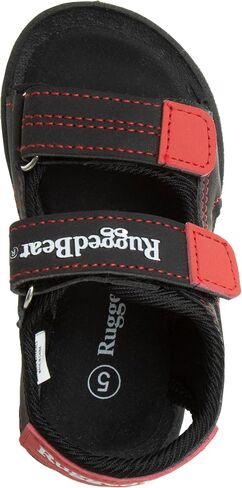 Rugged Bear Kids Boys Girls Open-Toe Outdoor Sport Water Sandals - beach pool slide adjustable strap shoes athletic summer (Toddler/Little Kid/Big Kid) in Saudi Arabia