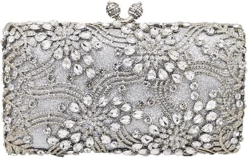 حقائب سهرة نسائية من Boutique De FGG مصنوعة من الكريستال وحقيبة يد لحفلات الزفاف ومحفظة وحفلات الزفاف وحفلات العشاء in Saudi Arabia