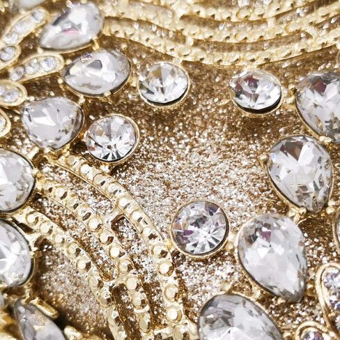 حقائب سهرة نسائية من Boutique De FGG مصنوعة من الكريستال وحقيبة يد لحفلات الزفاف ومحفظة وحفلات الزفاف وحفلات العشاء in Saudi Arabia