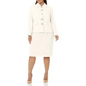 Le Suit Women's Jacket/Skirt Suit
