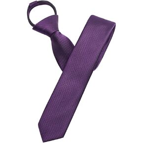 ربطة عنق نحيفة للرجال من Mumusung بلون سادة مقاس 2 بوصة in Kuwait