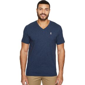 Psycho Bunny Men's Regular Fit Short Sleeve V Neck T-Shirt