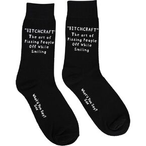 جوارب طاقم من Trendy Zone 21 Novelty Funny Quote Crew، تحكم مضاد للرطوبة، للجنسين، مقاس واحد يناسب الجميع، غير تقليدي، أبله، سخيف