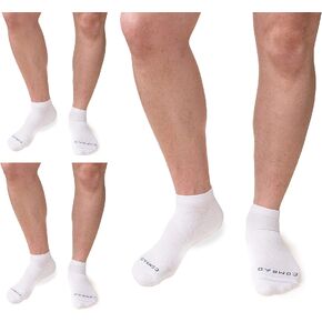 Comrad Ankle Compression Socks for Women and Men with Targeted Arch Compression