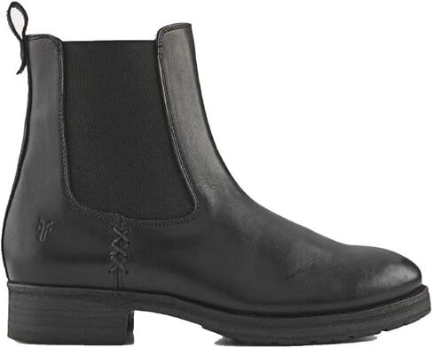 Frye Melissa Chelsea Boots for Women - Rugged and Comfortable Leather Lined Slip On Classics with Leather Outsole and Antique Metal Hardware in Kuwait