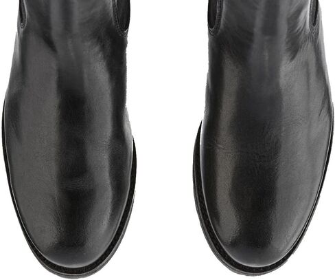 Frye Melissa Chelsea Boots for Women - Rugged and Comfortable Leather Lined Slip On Classics with Leather Outsole and Antique Metal Hardware in Kuwait