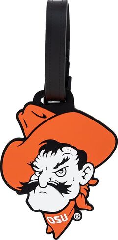 علامة الأمتعة جامعة ولاية أوكلاهوما OSU Cowboys العلامات حقيبة (علامة الأمتعة البلاستيكية - التصميم أ) in Saudi Arabia