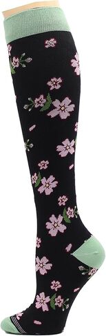 REXX 3 Pairs Women's Knee-high Therapeutic Graduated Anti-Fatigue 8-15mmHg Combed Cotton Compression Socks in Kuwait