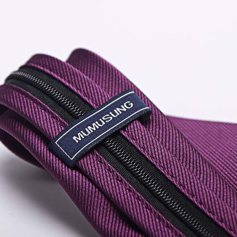 ربطة عنق نحيفة للرجال من Mumusung بلون سادة مقاس 2 بوصة in Kuwait