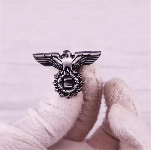 الحرب العالمية الثانية الألمانية الجيش النسر ميدالية المينا بروش دبوس شارات WW2 ألمانيا التلبيب دبوس دبابيس جاكيتات الجينز مجوهرات الأزياء والاكسسوارات in Kuwait