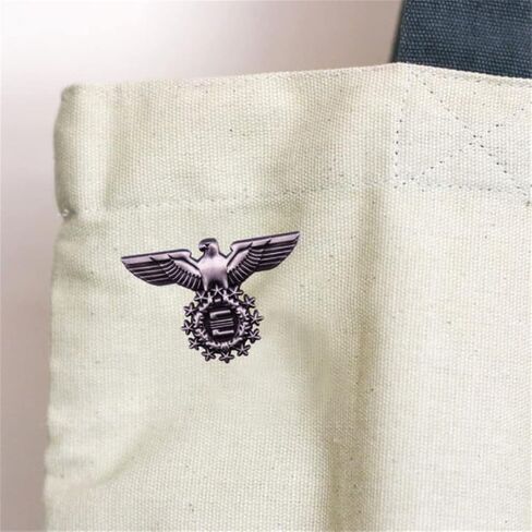 الحرب العالمية الثانية الألمانية الجيش النسر ميدالية المينا بروش دبوس شارات WW2 ألمانيا التلبيب دبوس دبابيس جاكيتات الجينز مجوهرات الأزياء والاكسسوارات in Kuwait