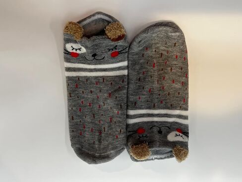 Women's Low Cut Socks - Ankle Animal Socks in Saudi Arabia