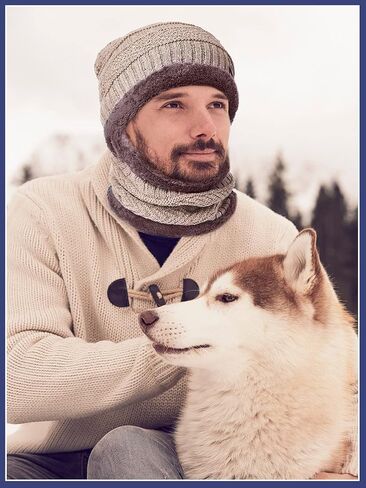 24 قطعة قبعة الشتاء وشاح قفازات الجوارب مجموعة مترهل متماسكة قبعة الجمجمة بيني الصوف مبطن قبعة محبوكة بطانة الصوف الرقبة الدافئة الجراميق جورب دافئ للنساء الرجال الطقس البارد، متعدد الألوان in Kuwait