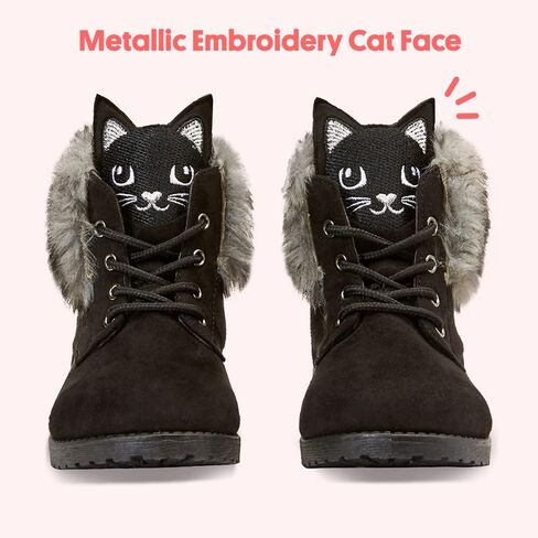 FabKids Fashion Non Slip Ankle Boots with Easy On Off Side Zipper (Toddler Little Kid Big Kid) in Kuwait