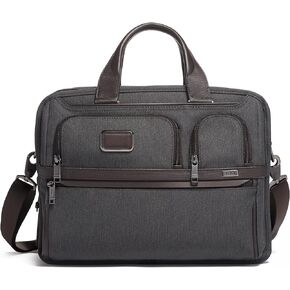 TUMI Alpha Expandable Organizer Laptop Briefcase - 15-Inch Laptop Briefcase Organizer for Men & Women - Travel Laptop Bag