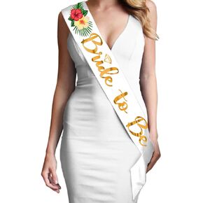 RhinestoneSash Bride Sash - Gold Bridal Shower BRIDAL GRADE SATIN Bride Sash - Bachelorette Party Decorations and Gifts in Kuwait