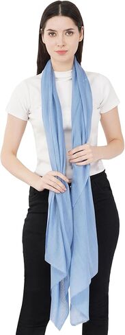 للجنسين خفيف الوزن كشمير ناعم وشاح ملفوف دافئ بلون سرق 100% الكشمير وشاح من الصوف الخالص ، سرق الصوف المنسوج in Kuwait