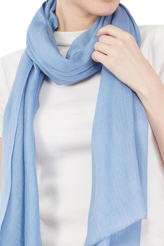 للجنسين خفيف الوزن كشمير ناعم وشاح ملفوف دافئ بلون سرق 100% الكشمير وشاح من الصوف الخالص ، سرق الصوف المنسوج in Kuwait