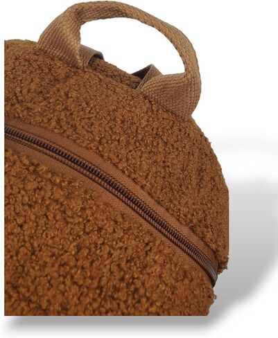 Cute Kawaii Backpack Plush Teddy Bear Bag Fuzzy Pillow For Travel and Everyday use for Boys and Girls (Brown) in Kuwait