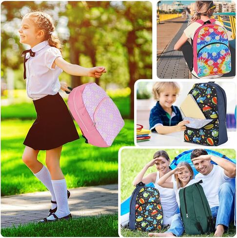 Clysee 24 Pieces Kids Backpack Bulk 15 Inch Kindergarten School Bookbag Elementary Preschool Sport Bags Cute Middle School Bags for Toddler Boys Girls Back to School Supplies in Kuwait