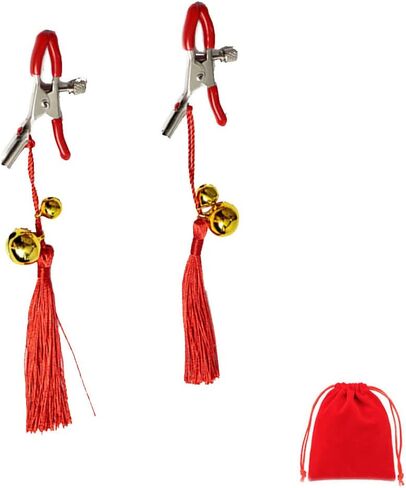 Peacock Pendant Nipple Breast Clamps Clips Nipple Noose Non Piercing Nipple Rings Jewelry Clip on Dangle Earrings for Women Purple in Saudi Arabia