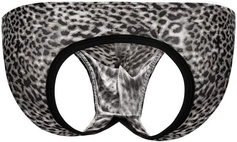 Swbreety Sexy Men's Leopard Jockstrap Underwear Low Waist G-String Thong in Saudi Arabia