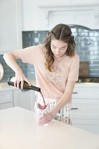 مجموعة بيجامة النبيذ بيزلي بوكس ​​/ بيجامة النبيذ للنساء in Kuwait