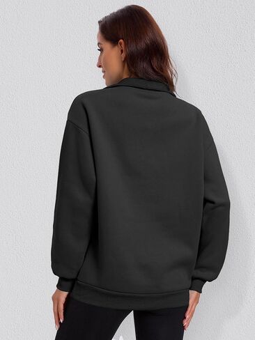 Gentlewarm Oversized Sweatshirt for Women Half Zip Up Hoodies Long Sleeve Quarter Zipper Pullover Fall Y2k Tops 2024 in Kuwait