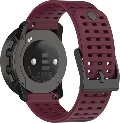 تناسب Suunto 9 Peak Pro Bands النساء والرجال، 2 قطعة من أحزمة الساعات البديلة المصنوعة من السيليكون القابلة للتعديل وأساور المعصم تناسب Suunto Vertical/Suunto 9 Peak/Suunto 5 Peak Smartwatch in Kuwait
