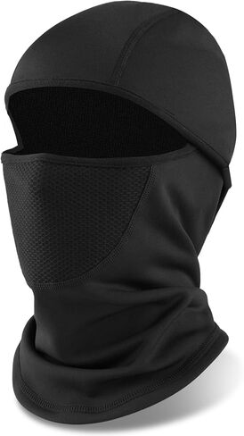 قناع تزلج بالاكلافا من الصوف المقاوم للرياح قناع وجه كامل للرجال والنساء وشاح تزلج شتوي غطاء للتزلج والدراجات النارية وركوب الدراجات in Kuwait