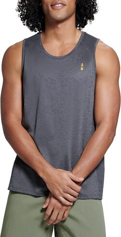 BASS OUTDOOR Men's Pullover Knit Active Tank Top in Saudi Arabia