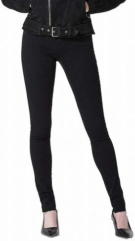 AG Adriano Goldschmied Women's The Legging Ankle Skinny Jean Super Black in Saudi Arabia