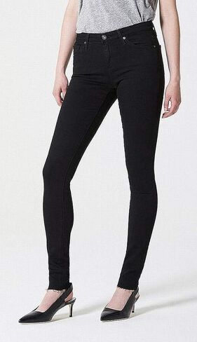 AG Adriano Goldschmied Women's The Legging Ankle Skinny Jean Super Black in Saudi Arabia