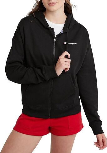 Champion Women's Full-zip Hoodie, Powerblend, Fleece Sweatshirt, Hoodie Sweatshirt for Women (Plus Size Available) in Saudi Arabia