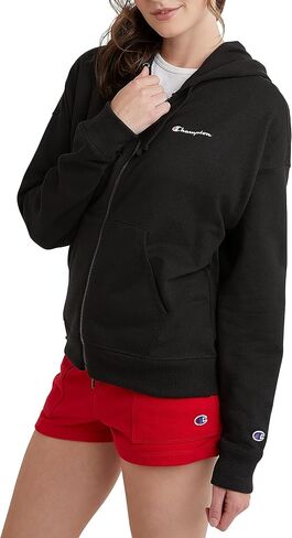 Champion Women's Full-zip Hoodie, Powerblend, Fleece Sweatshirt, Hoodie Sweatshirt for Women (Plus Size Available) in Saudi Arabia