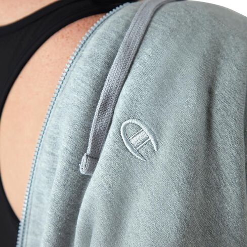 Champion Women's Full-zip Hoodie, Powerblend, Fleece Sweatshirt, Hoodie Sweatshirt for Women (Plus Size Available) in Saudi Arabia
