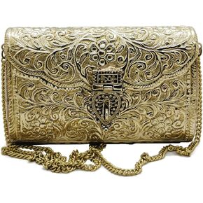 Brass Metal Bag Purse Vintage Style Brass Purse antique clutch Ethnic clutch Handmade Women metal clutch Bag in Saudi Arabia