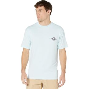 تي شيرت Quiksilver الرجالي Standard Mix Ss بأكمام قصيرة لركوب الأمواج Rashguard