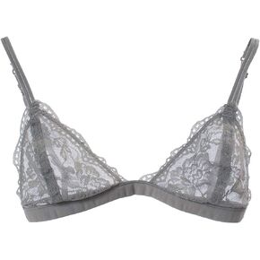 URBAN K Womens Semi Sheer Lace Sexy Bralette
