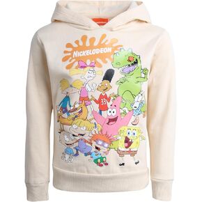 Nickelodeon Boy's Hoodie Sweatshirt - SpongeBob, Thomas & Friends Tank Engine, Rugrats, Boys Sweatshirt (2T-7)
