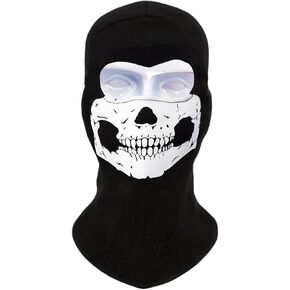 Skull Face Mask,Call of Balaclava Duty Mask Ghost Skeleton Ski Mask for Men Women Snowboarding Motorcycle Climbing