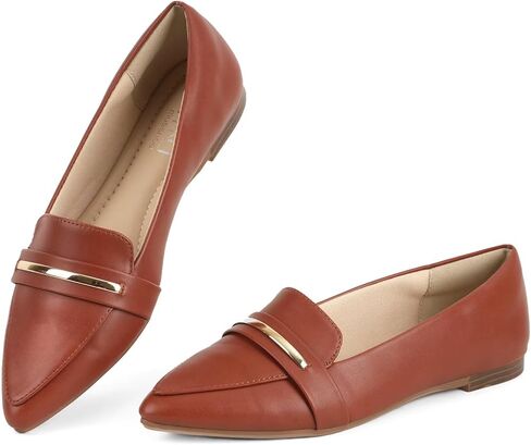 أحذية MUSSHOE المسطحة للنساء بمقدمة مدببة وأحذية مسطحة بدون كعب in Kuwait