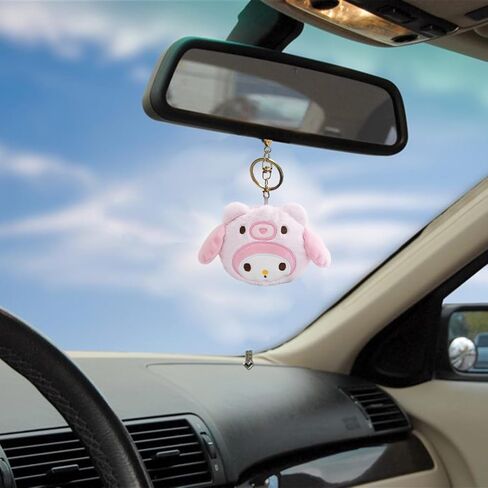 حقيبة عملات كاواي، محفظة عملات معدنية ناعمة مع سحاب، محفظة سلسلة مفاتيح صغيرة من القطيفة اللطيفة لحقيبة الكتف وحقيبة اليد ومعلقات السيارة (كورو) in Kuwait