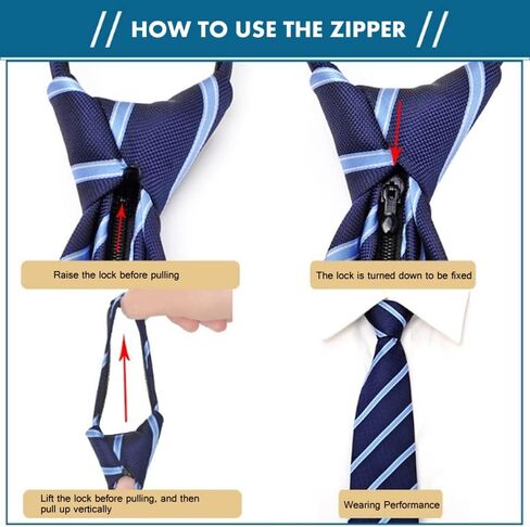 Kira Yoshikage Cosplay Tie + Clip,Killer Queen cosplay Zipper Silk Necktie for Men in Saudi Arabia
