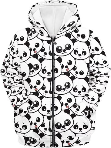 Zanxiantu Zip Up Hoodie for Girls Kids Sweatshirts Hoodies Hooded Streetwear in Saudi Arabia