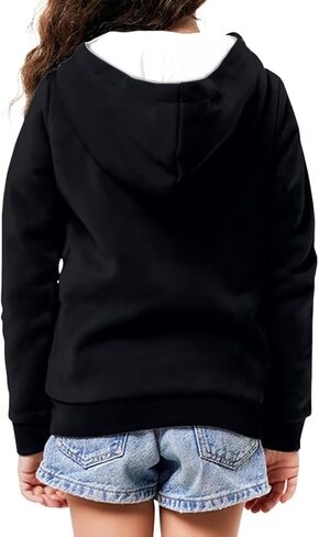 Zanxiantu Zip Up Hoodie for Girls Kids Sweatshirts Hoodies Hooded Streetwear in Saudi Arabia
