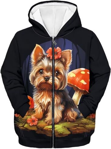 Zanxiantu Zip Up Hoodie for Girls Kids Sweatshirts Hoodies Hooded Streetwear in Saudi Arabia